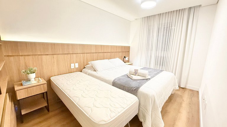 Refúgio em Gramado • 2 quartos Próx. ao Centro