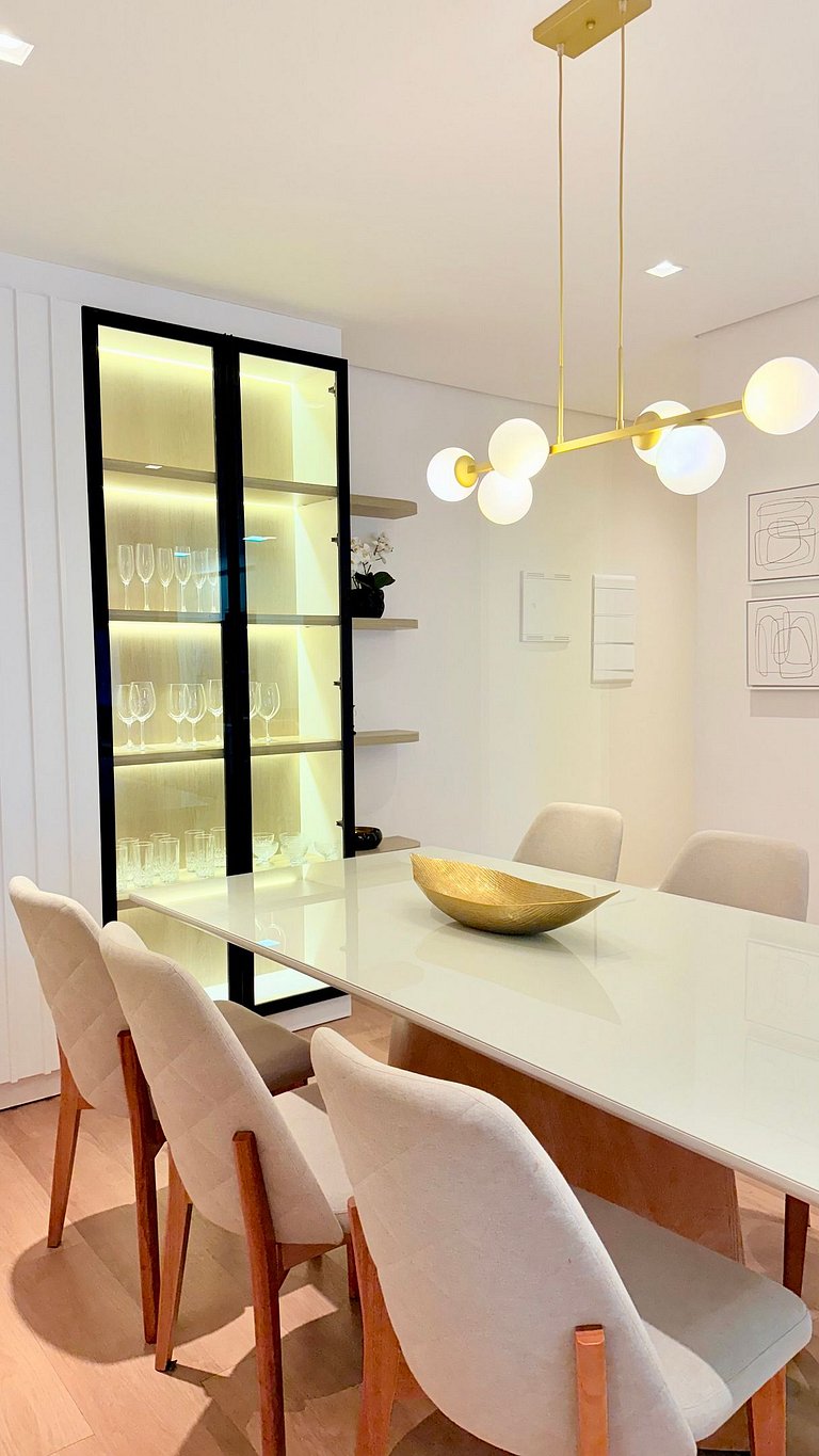 Charme na Borges - 2 suítes c/ lareira