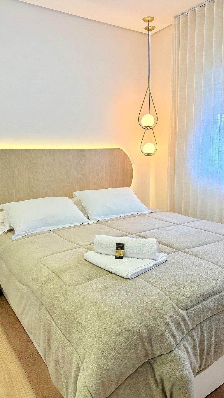 Charme na Borges - 2 suítes c/ lareira