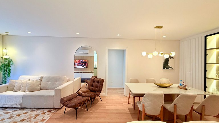 Charme na Borges - 2 suítes c/ lareira