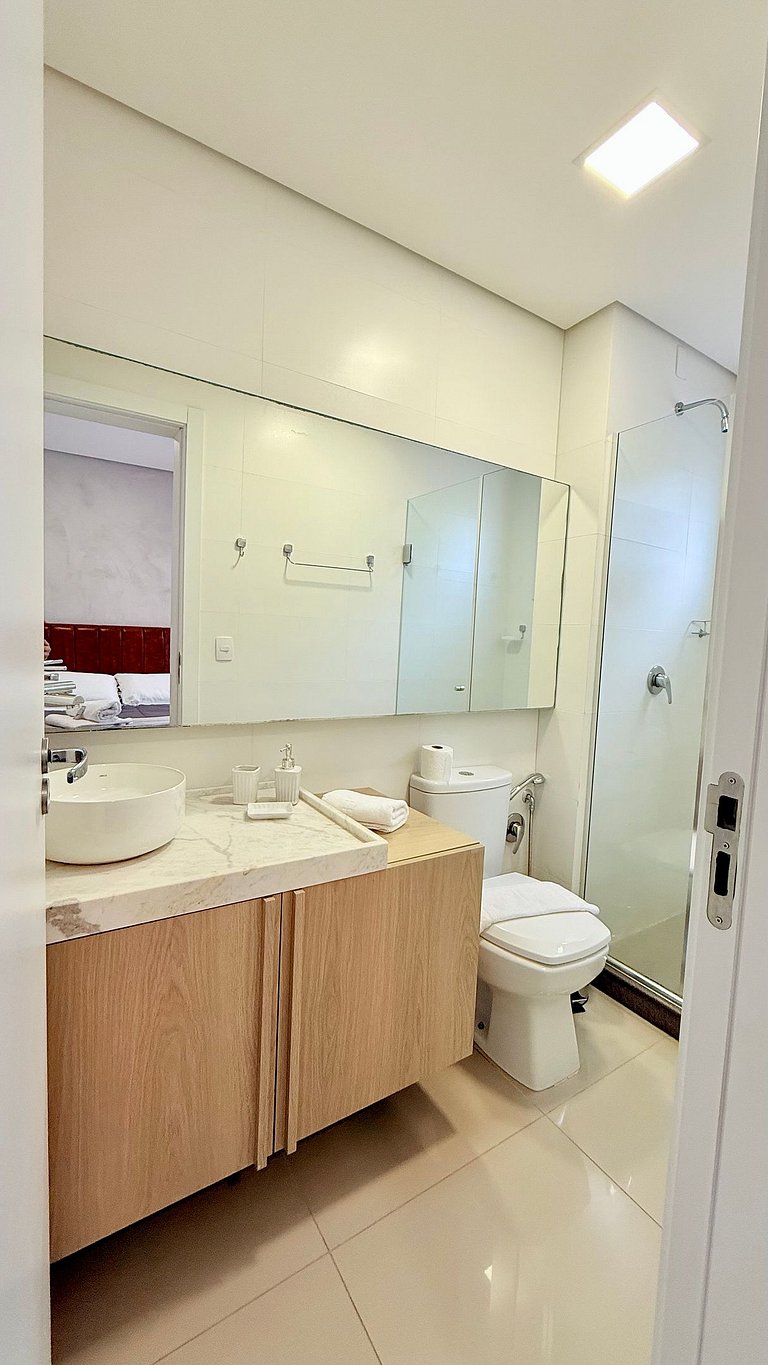 Charme na Borges - 2 suítes c/ lareira