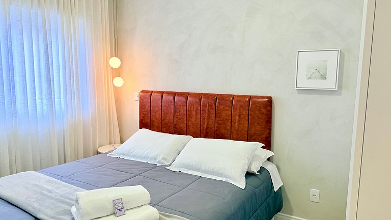 Charme na Borges - 2 suítes c/ lareira