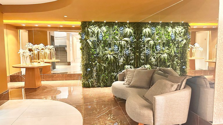 Charme na Borges - 2 suítes c/ lareira