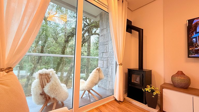 Natureza, Lareira e Piscina | Club Vêneto