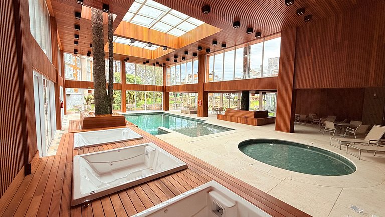 Natureza, Lareira e Piscina | Club Vêneto