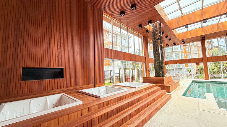 Natureza, Lareira e Piscina | Club Vêneto