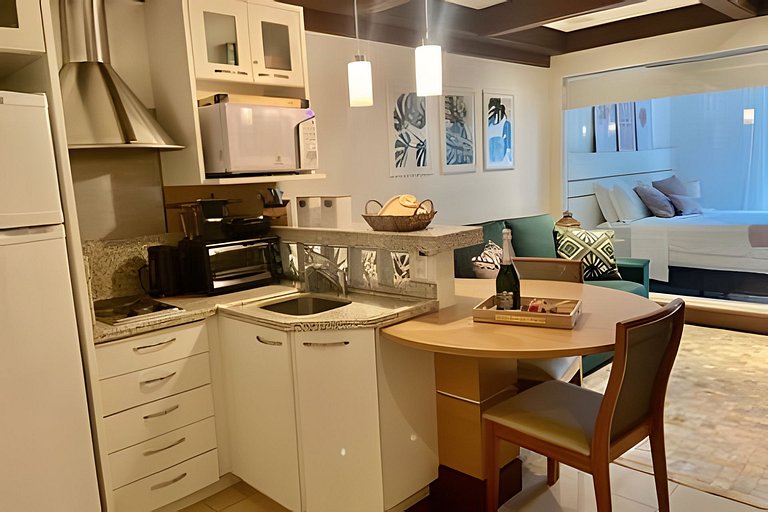 Aconchegante Flat Mountain Village Laje de Pedra