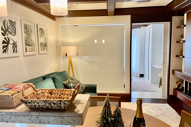 Aconchegante Flat Mountain Village Laje de Pedra