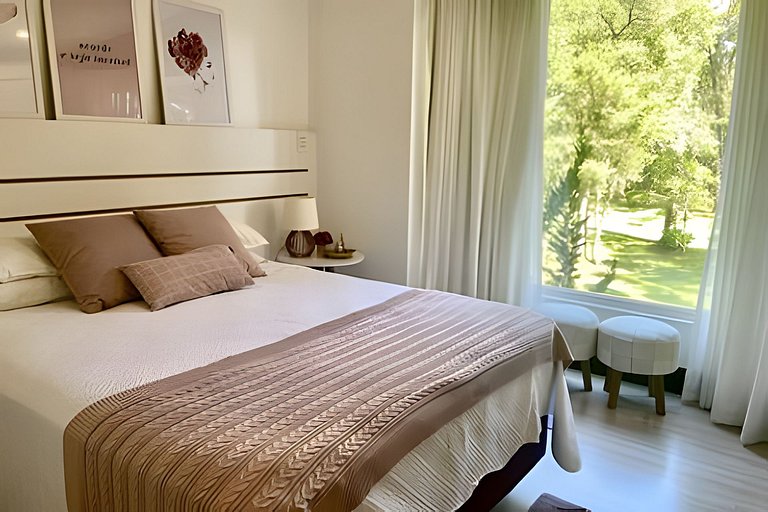 Aconchegante Flat Mountain Village Laje de Pedra