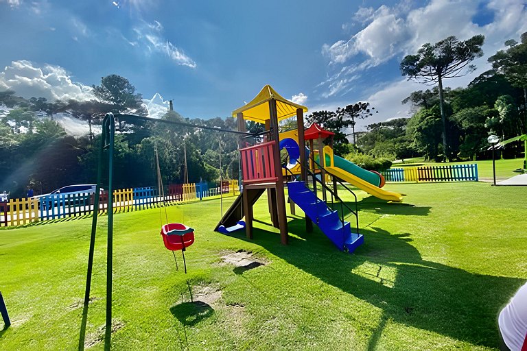 Aconchegante Flat Mountain Village Laje de Pedra