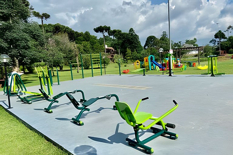 Aconchegante Flat Mountain Village Laje de Pedra