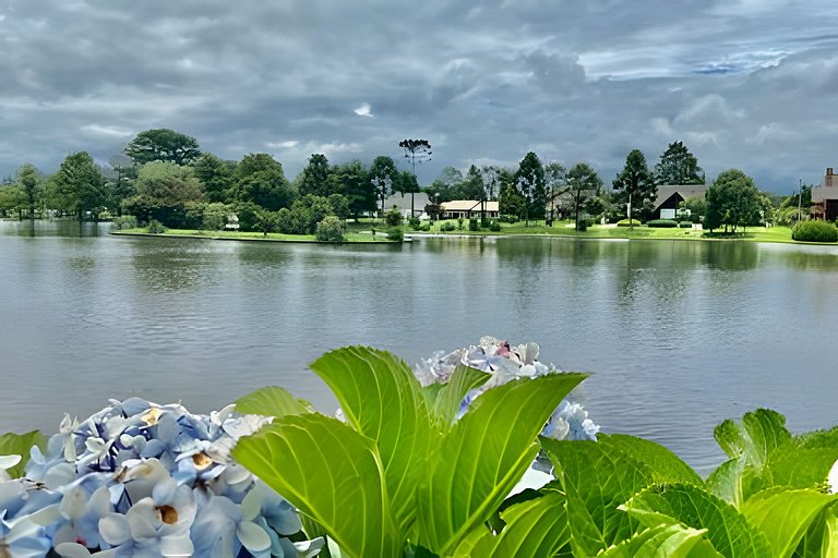 Aconchegante Flat Mountain Village Laje de Pedra