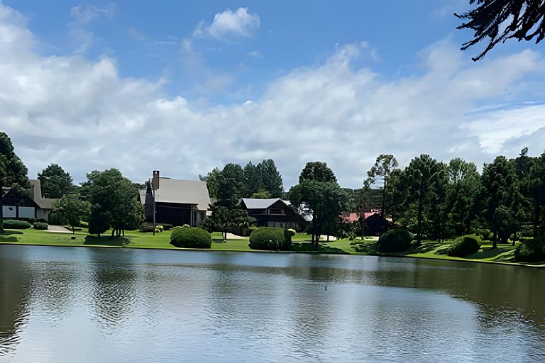 Aconchegante Flat Mountain Village Laje de Pedra