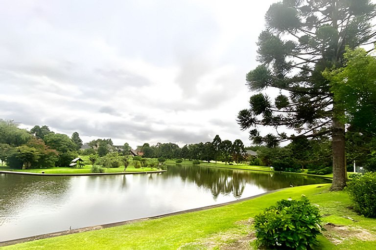 Aconchegante Flat Mountain Village Laje de Pedra