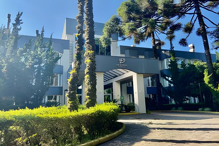 Aconchegante Flat Mountain Village Laje de Pedra