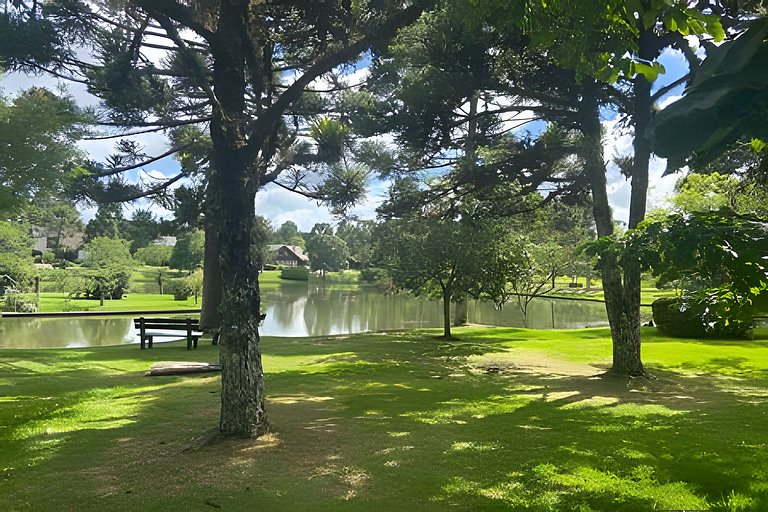 Aconchegante Flat Mountain Village Laje de Pedra