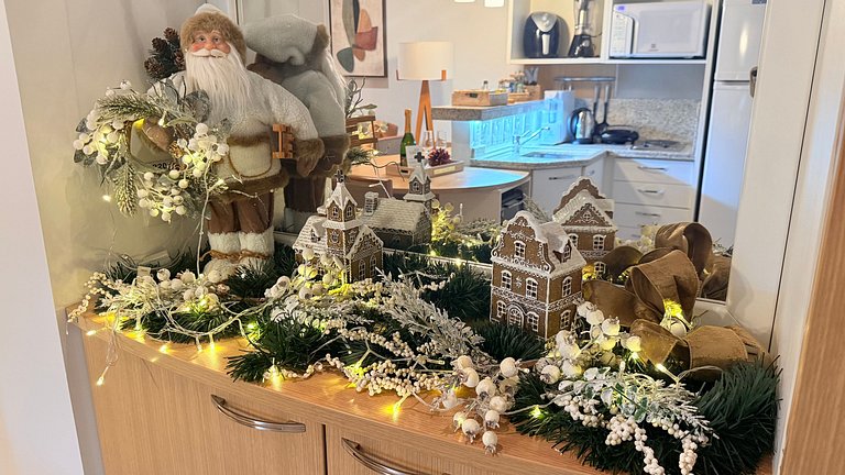 Aconchegante Flat Mountain Village Laje de Pedra