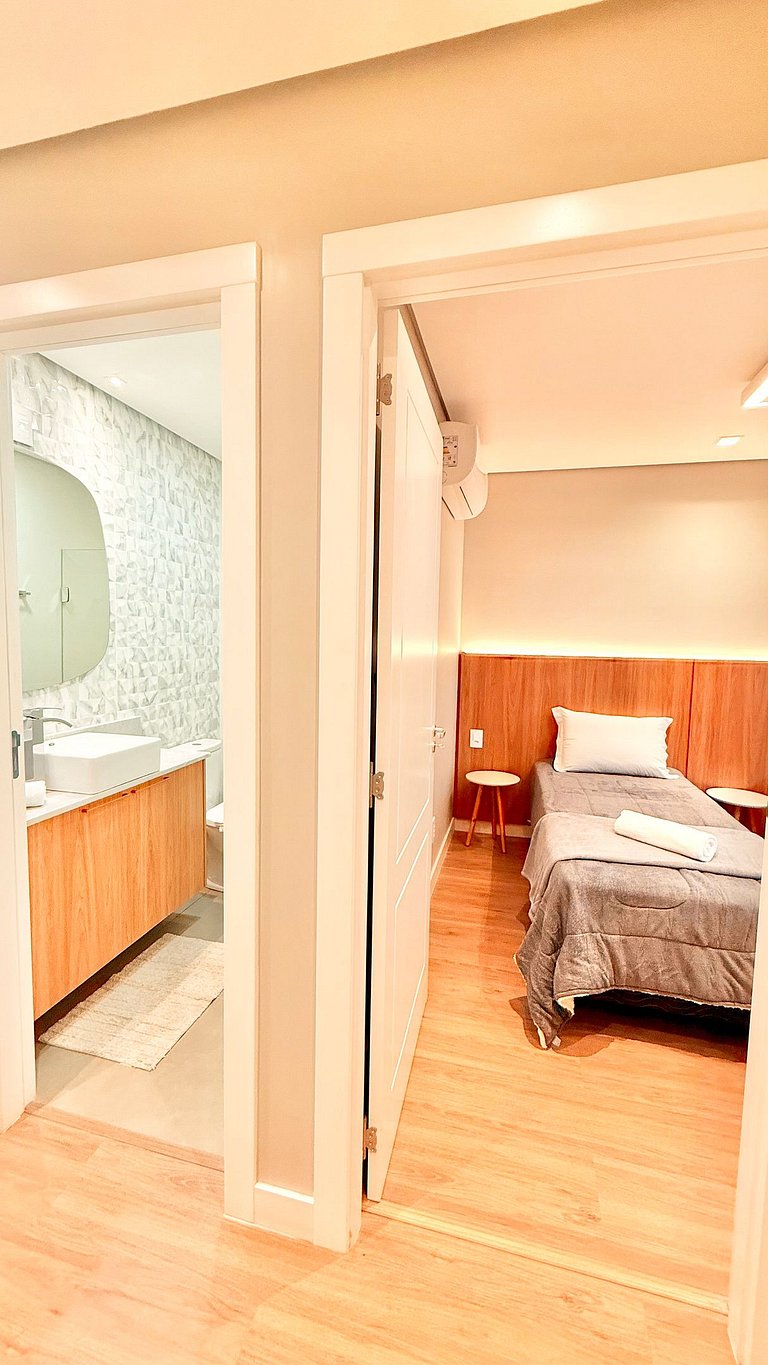 Conforto em Gramado | Novo completo próx ao centro