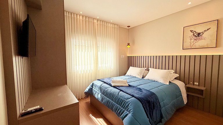 Charmoso e Completo c/ Lareira Próx a Rua Coberta