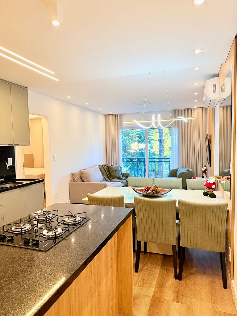 Apê dos sonhos em Canela | Novo e completo