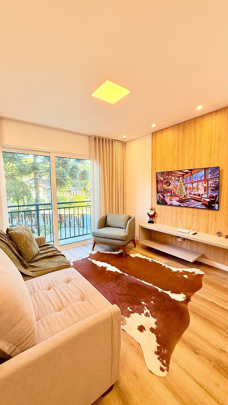 Apê dos sonhos em Canela | Novo e completo