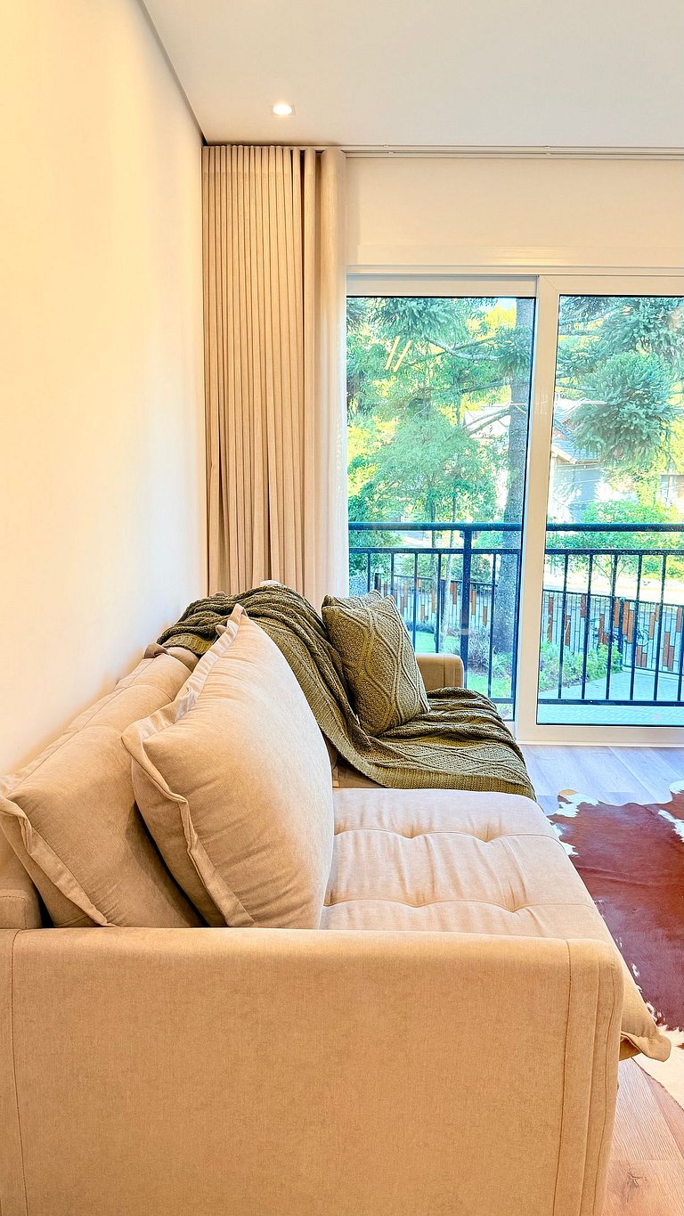 Apê dos sonhos em Canela | Novo e completo