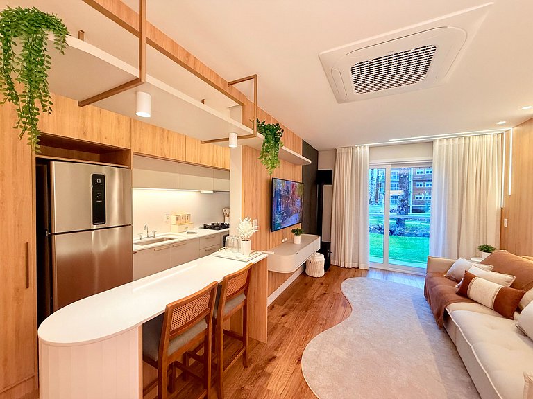 Refúgio Premium em Condo Clube - Piscina Aquecida