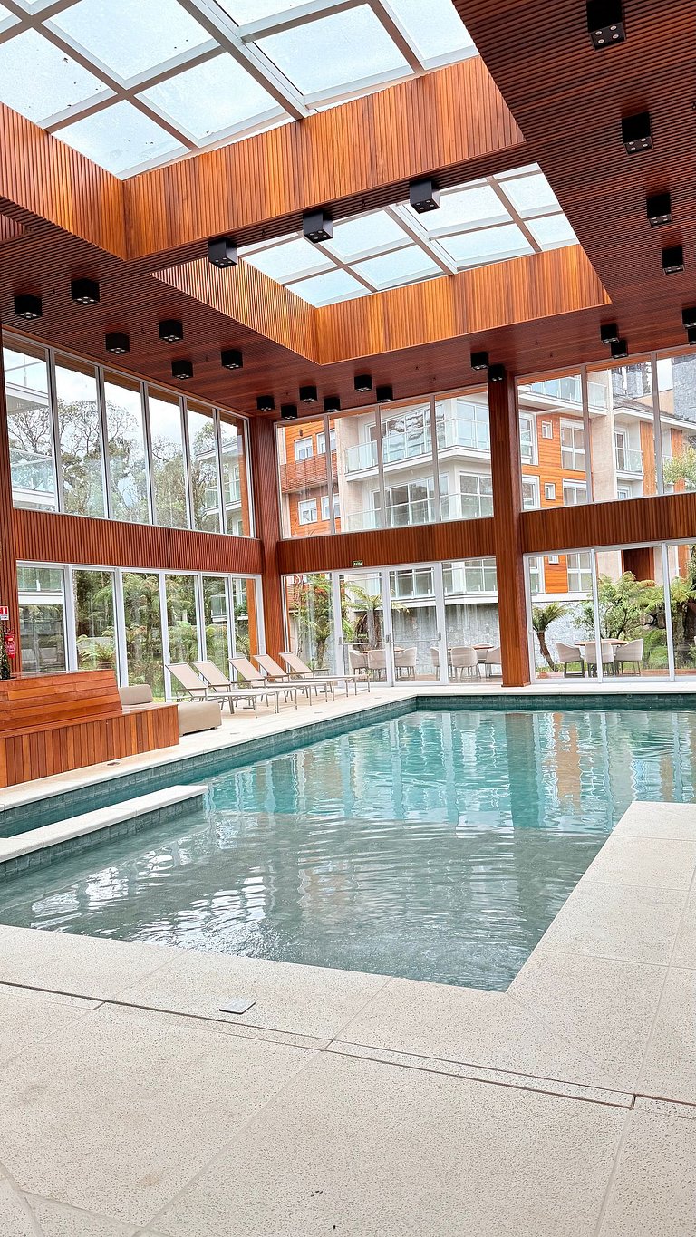 Refúgio Premium em Condo Clube - Piscina Aquecida